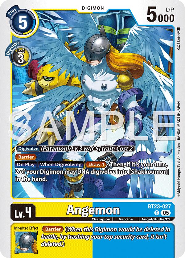 Angemon [BT23-027] [Hackers' Slumber] 