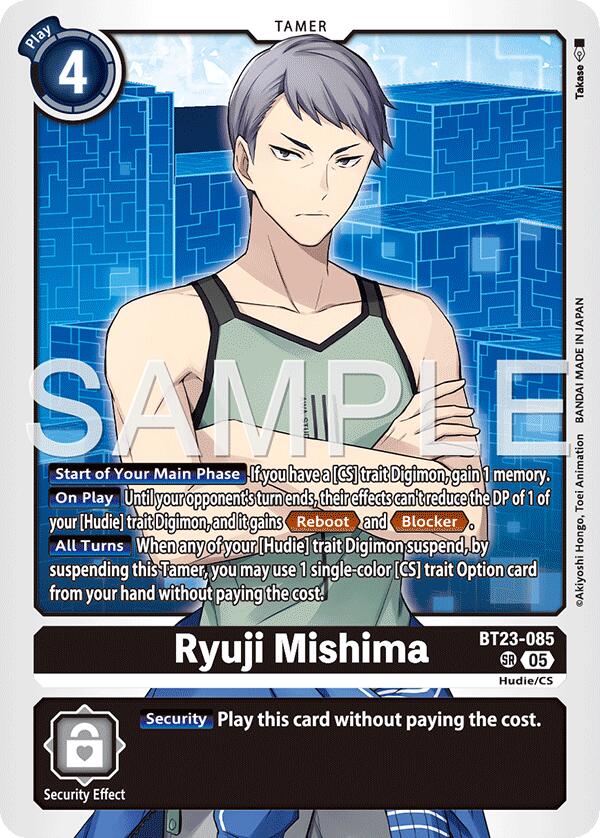 Ryuji Mishima [BT23-085] [Hackers' Slumber]