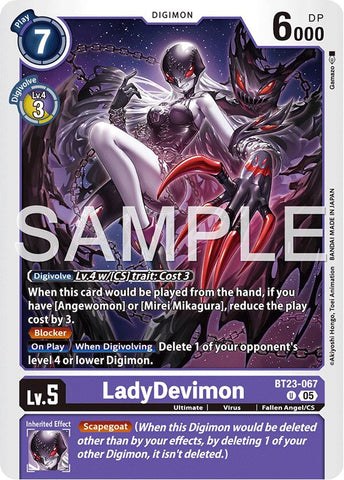 LadyDevimon [BT23-067] [Hackers' Slumber] 