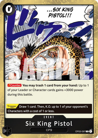 Six King Pistol (Reprint) [Premium Booster -The Best- Vol. 2] 