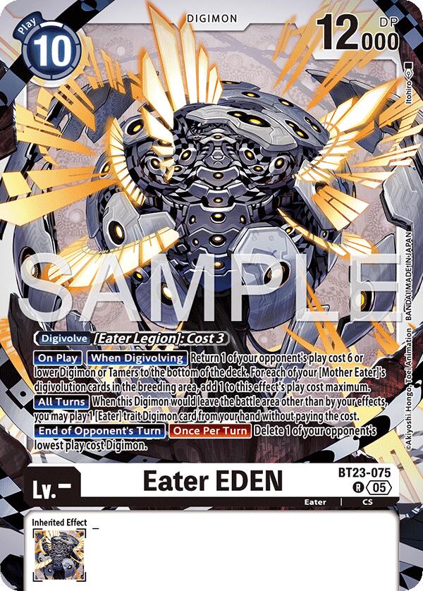 Eater EDEN [BT23-075] [Hackers' Slumber] 