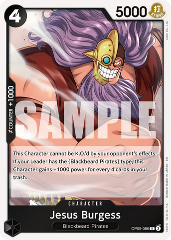 Jesus Burgess (Reprint)