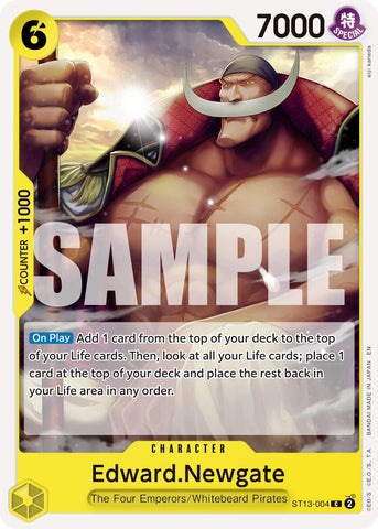 Edward.Newgate - ST13-004 (Reprint)
