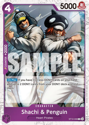 Shachi &amp; Penguin (Pirate Foil) [Premium Booster -The Best- Vol. 2] 