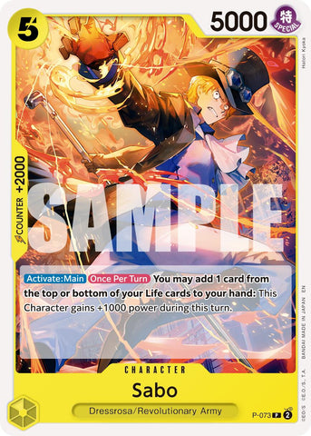 Sabo - P-073 (Reprint)