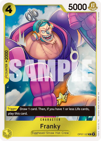 Franky (OP07-107) (Reprint) [Premium Booster -The Best- Vol. 2] 