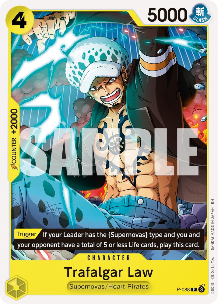 Trafalgar Law (P-088) (Reprint) [Premium Booster -The Best- Vol. 2] 