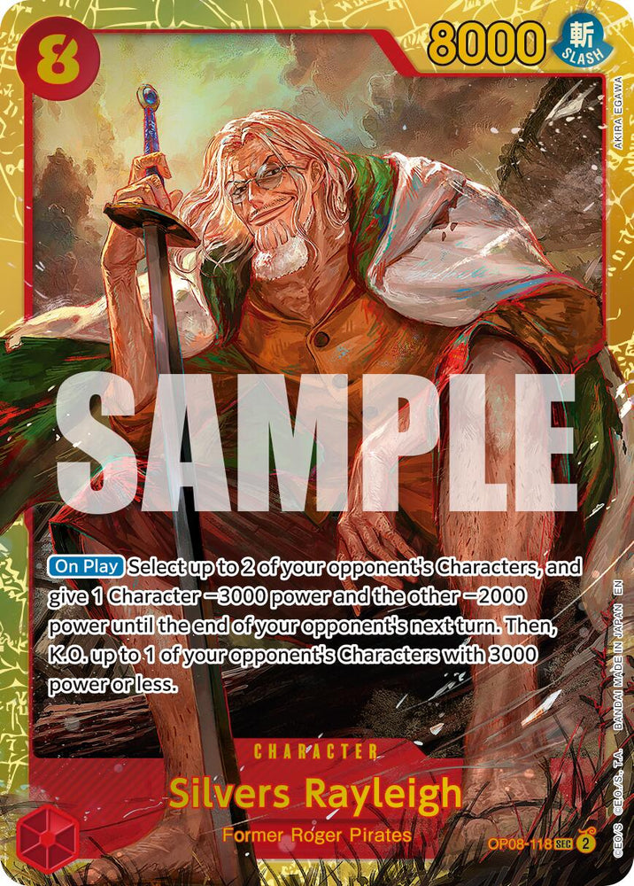 Silvers Rayleigh (OP08-118) (Reprint) [Premium Booster -The Best- Vol. 2] 