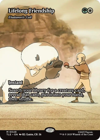 Lifelong Friendship - Eladamri's Call (Borderless) [Avatar: The Last Airbender: Eternal-Legal]