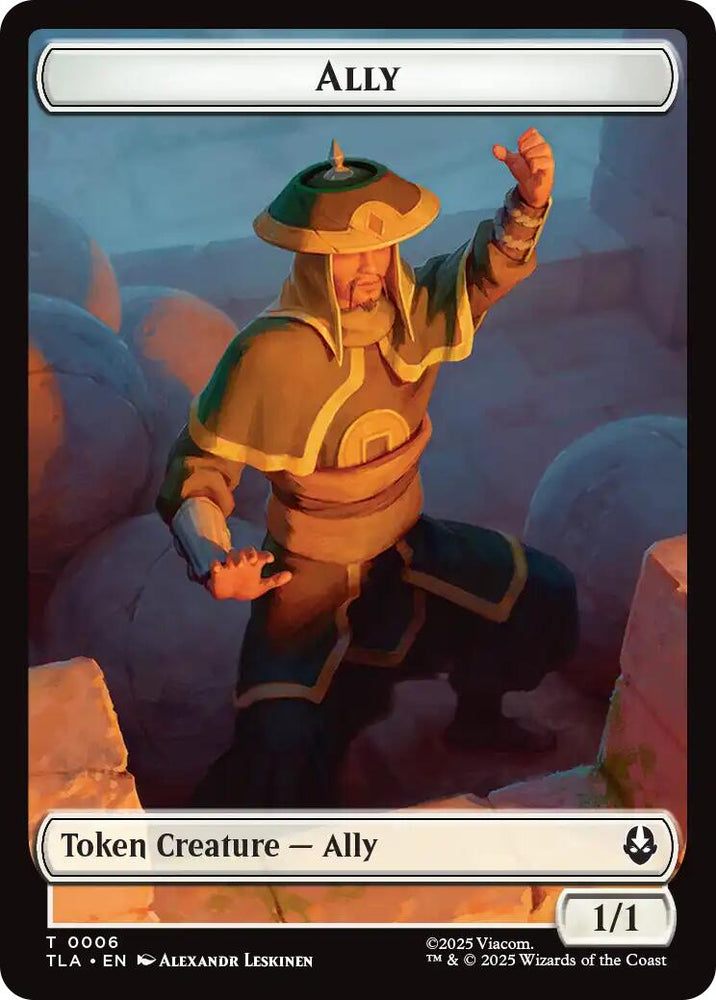 Ally (0006) // Clue (0017) Double-Sided Token