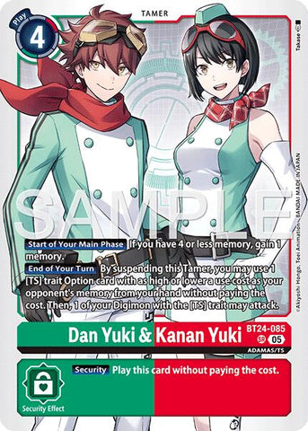 Dan Yuki & Kanan Yuki [BT24-085] [Time Stranger]