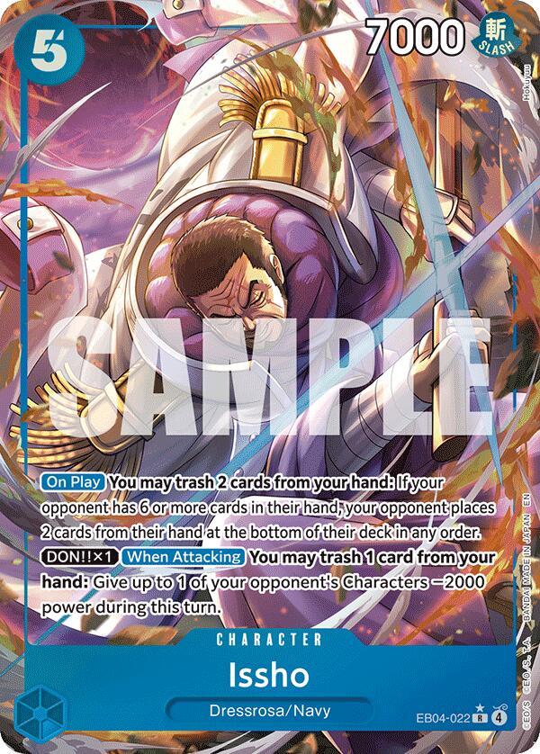 Issho (Alternate Art) [The Azure Sea's Seven]
