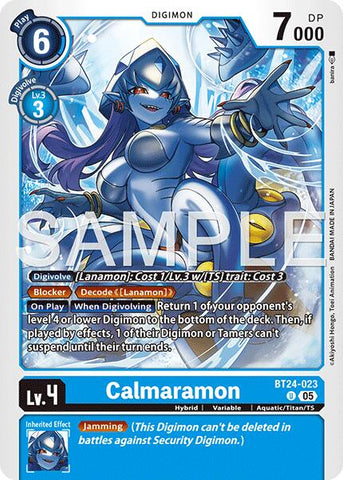 Calmaramon [BT24-023] [Time Stranger]
