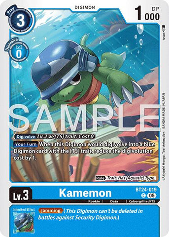 Kamemon [BT24-019] [Time Stranger]