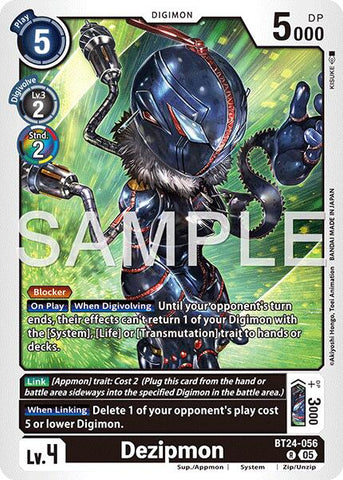 Dezipmon [BT24-056] [Time Stranger]