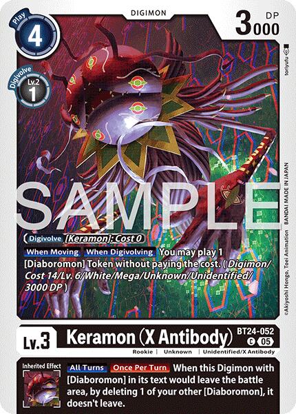 Keramon [BT24-052] (X Antibody) [Time Stranger]
