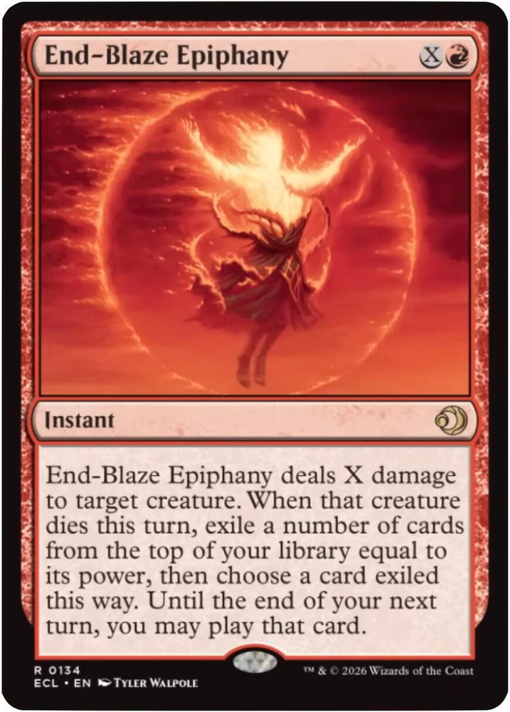 End-Blaze Epiphany [Lorwyn Eclipsed]