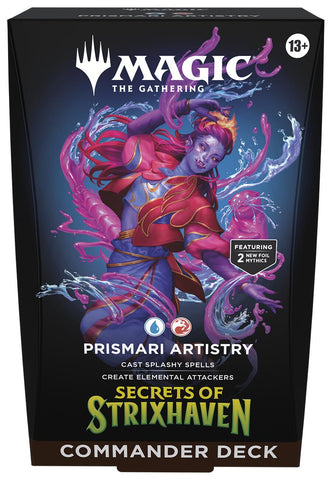[PREVENTA] Secrets of Strixhaven Commander Deck - Prismari Artistry