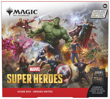 [PREVENTA] Marvel Super Heroes Scene Box - Heroes United