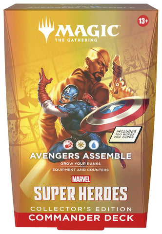 [PREVENTA] Marvel Super Heroes Commander Deck - Avengers Assemble (Collector's Edition)
