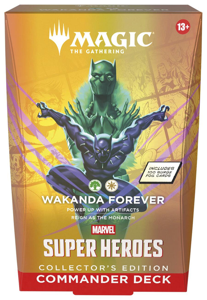 [PREVENTA] Marvel Super Heroes Commander Deck - Wakanda Forever (Collector's Edition)