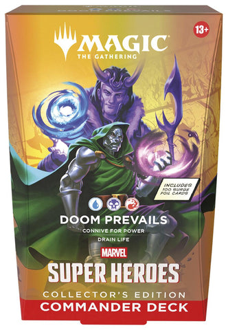 [PREVENTA] Marvel Super Heroes Commander Deck - Doom Prevails (Collector's Edition)
