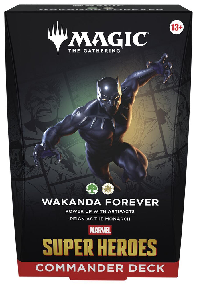 [PREVENTA] Marvel Super Heroes Commander Deck - Wakanda Forever