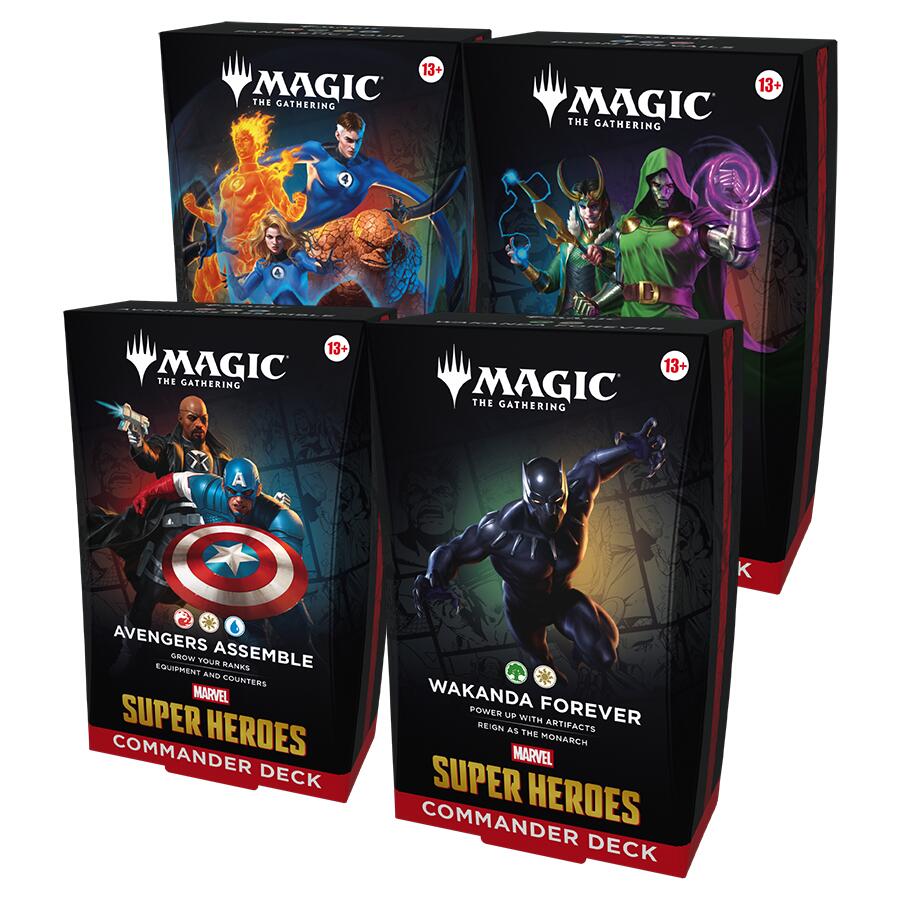 [PREVENTA] Marvel Super Heroes Commander Deck Case
