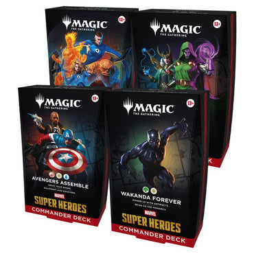 [PREVENTA] Marvel Super Heroes Commander Deck Case