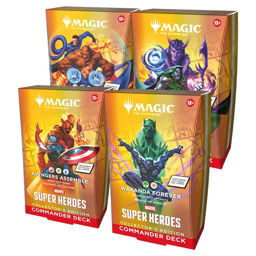 [PREVENTA] Marvel Super Heroes Commander Deck Case (Collector's Edition)
