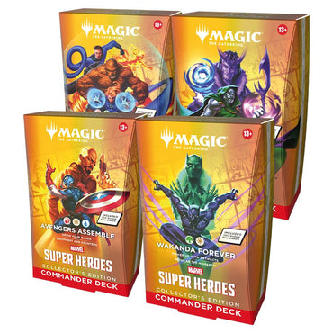 [PREVENTA] Marvel Super Heroes Commander Deck Case (Collector's Edition)