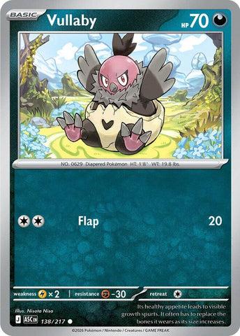 Vullaby (138/217) [Mega Evolution: Ascended Heroes]