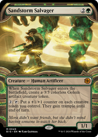 Sandstorm Salvager (Showcase) [Outlaws of Thunder Junction: The Big Score] 