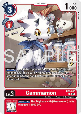 Gammamon - RB1-005 (Reprint)