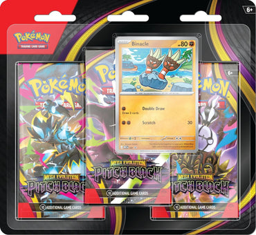 [PREVENTA] Mega Evolution: Pitch Black - 3 Pack Blister [Binacle]