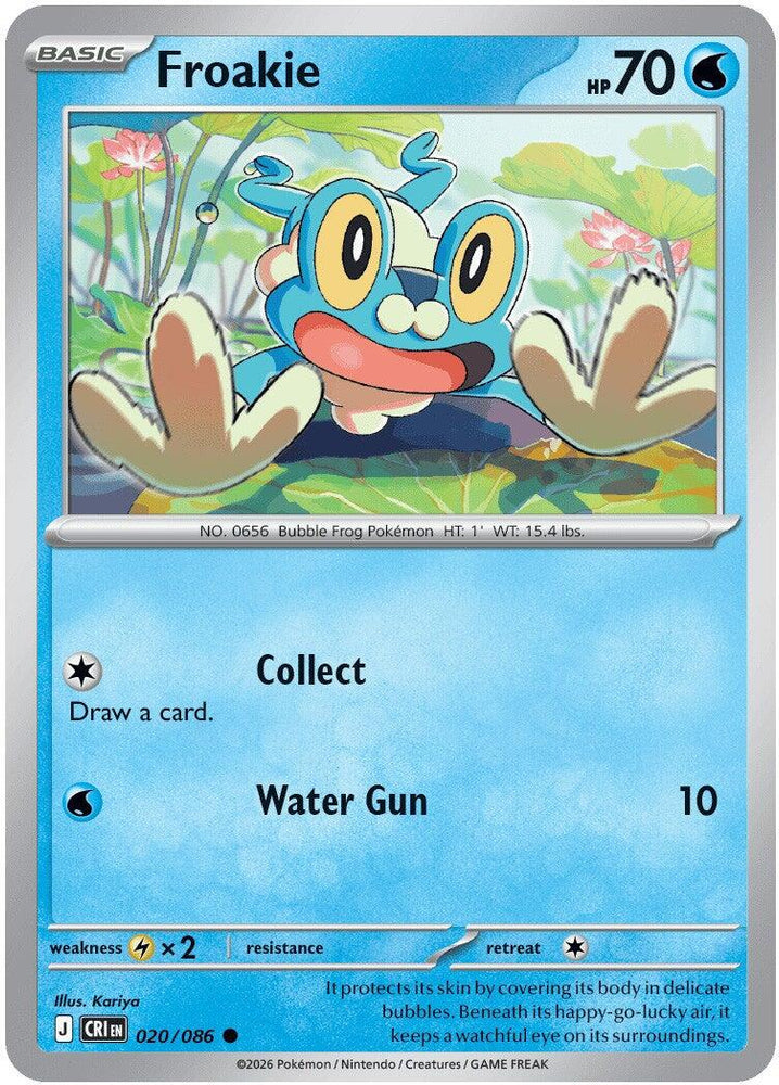 Froakie - 020/086