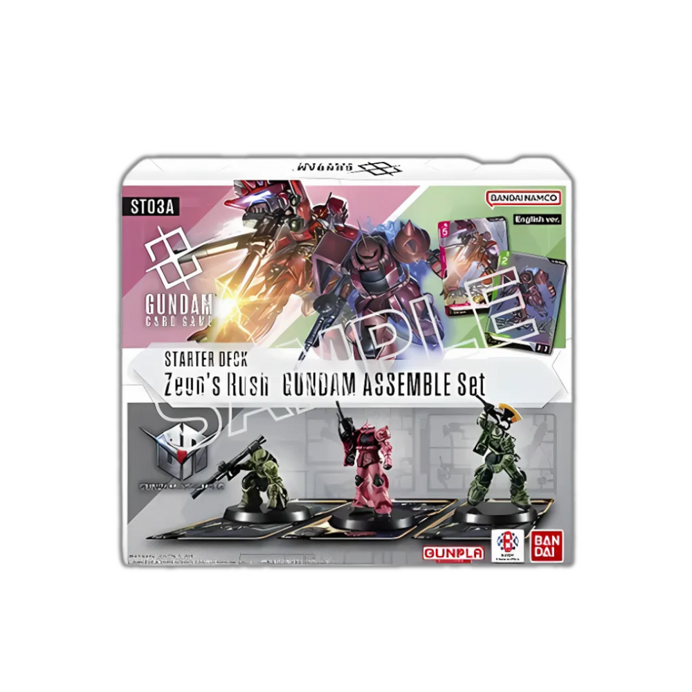 Gundam Card Game: Starter Deck ASSEMBLE - Zeon's Rush [ST03A]