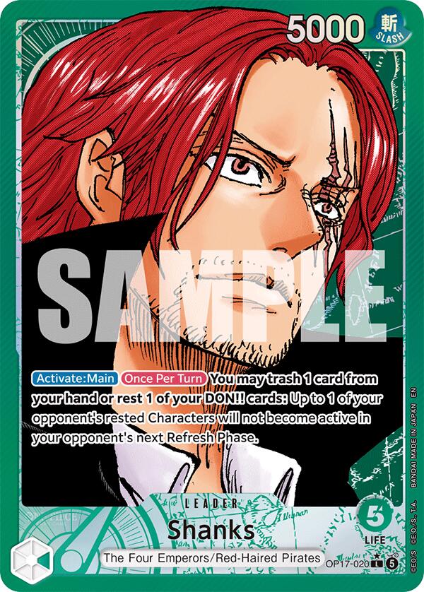 Shanks (Alternate Art) [The World's Strongest Warriors]