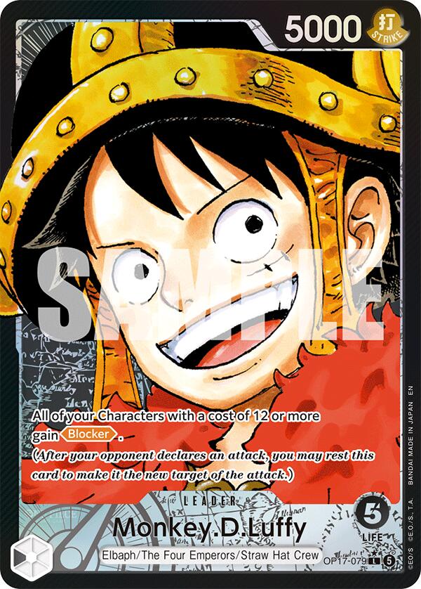 Monkey.D.Luffy (Alternate Art) [The World's Strongest Warriors]