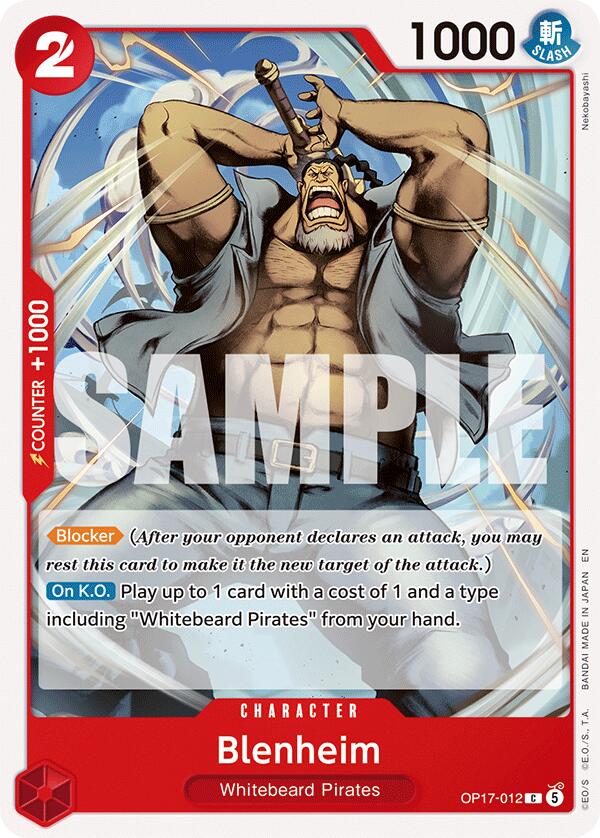 Blenheim [The World's Strongest Warriors]