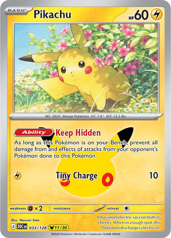 Pikachu - 033/128