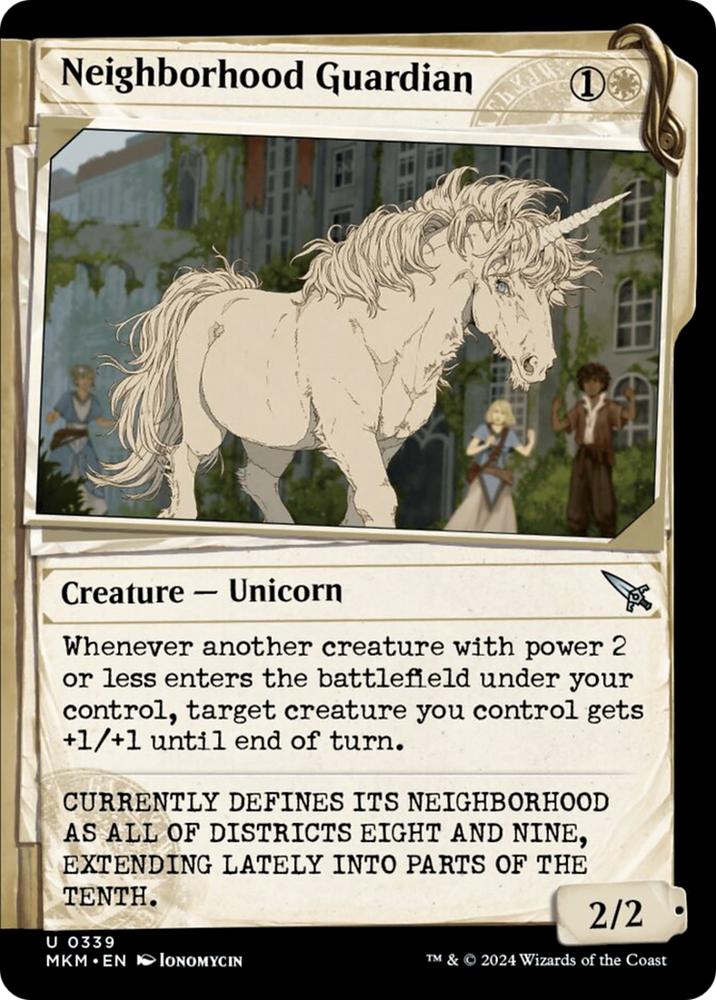 Neighborhood Guardian (Showcase) [Murders at Karlov Manor] 