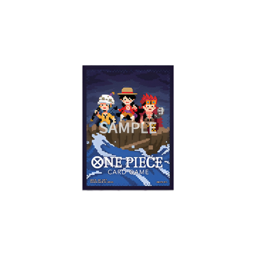 [PREVENTA] One Piece Official Sleeves 6 - Pixel Three Capitans  (70)