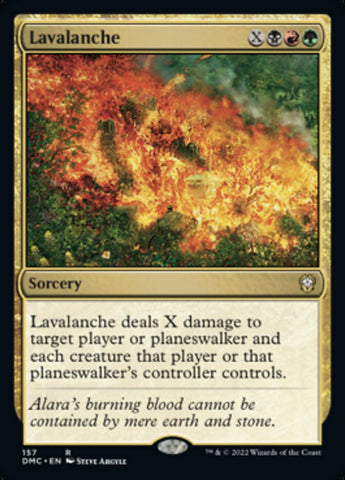 Lavalanche [Dominaria United Commander] 
