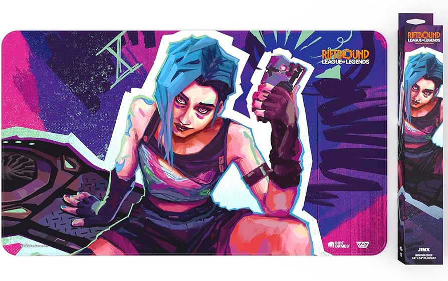 Playmat: Riftbound- Origins-  Jinx Art