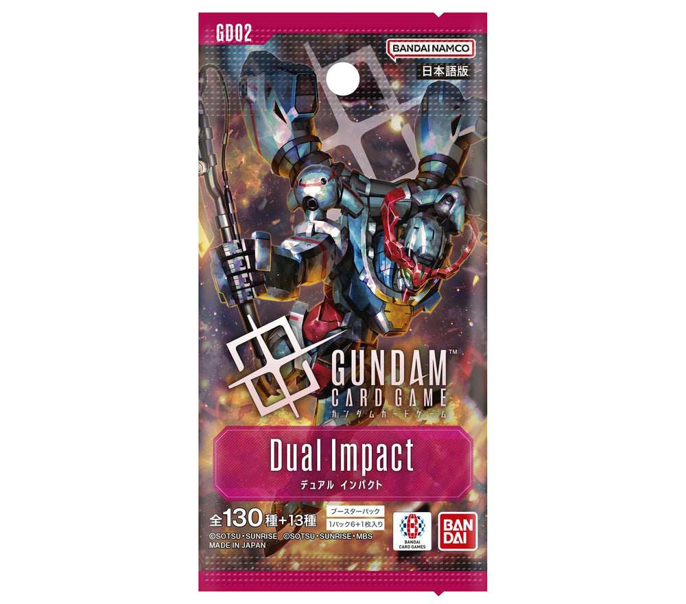 Gundam Card Game: Dual Impact Booster Box GD02