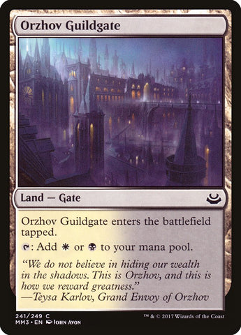 Orzhov Guildgate [Modern Masters 2017] 