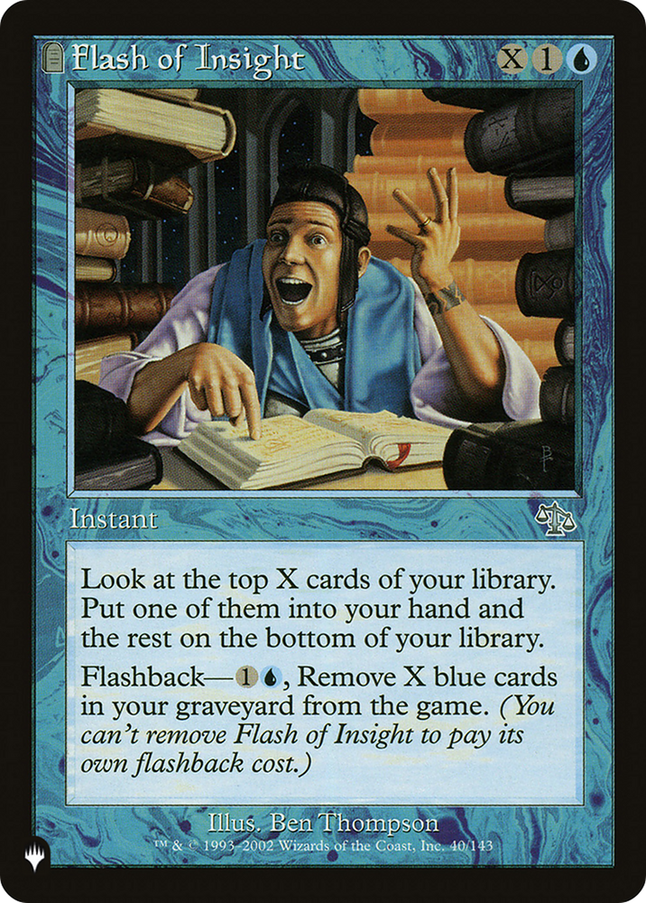 Flash of Insight [The List] 