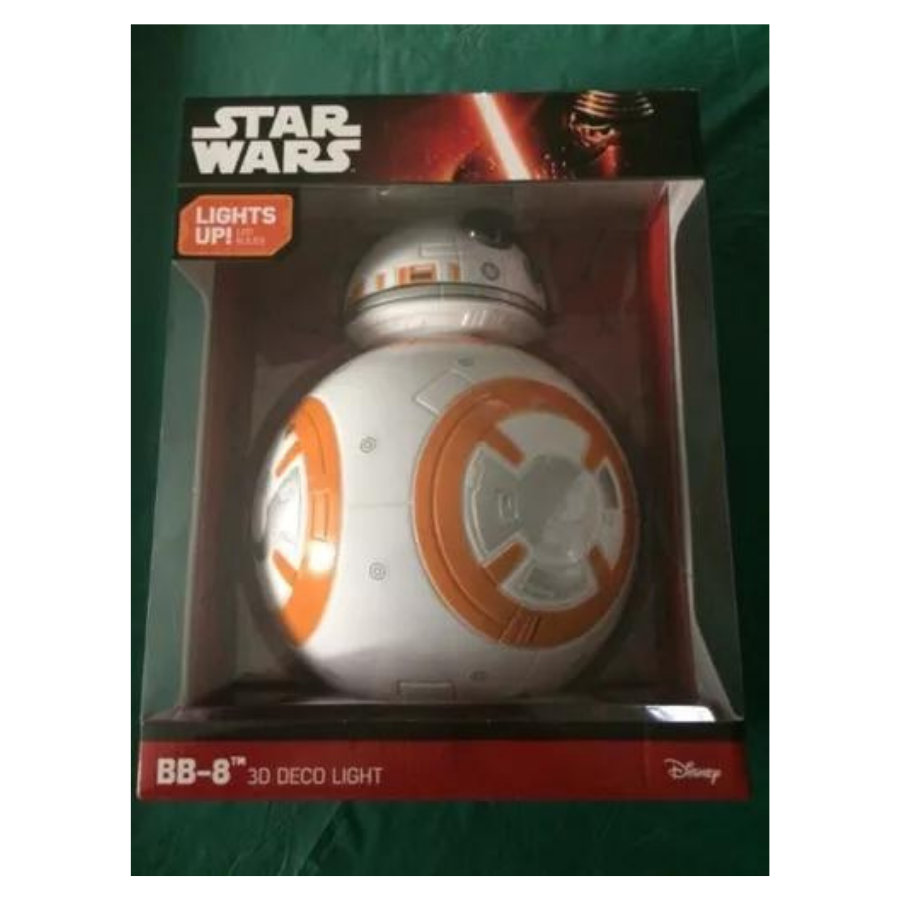Lámpara Deco Light Mural 3D BB8 Star Wars