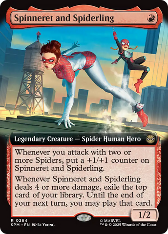 Spinneret and Spiderling (Extended Art) [Marvel's Spider-Man] 